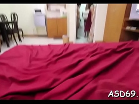 Playing with a hard moist dick