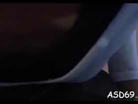 Super luscious oriental sweetheart finds herself sitting on a cock